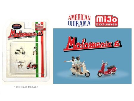 1 64 American Diorama Motomania 6 Set - MiJo exclusive For Discount