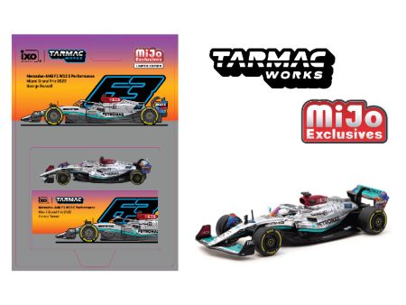 Tarmac Works 1:64 Mercedes-AMG F1 W13 E Performance Miami Grand Prix 2022 George Russell Online now