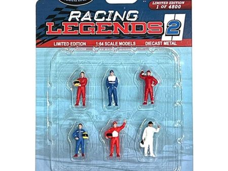 American Diorama 1:64 Diecast Metal Racing legend 2 Figure Set Cheap