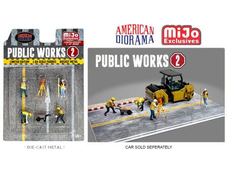 American Diorama 1:64 Public Works 2 – MiJo Exclusives Limited Edition 3,600 Pieces Supply