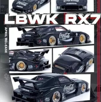 INNO64 1:64 Mazda RX7 (FD3S) LB-Super Silhouette Black Discount