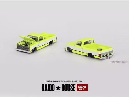 Kaido House x MINI GT 1:64 Chevrolet Silverado FLO Discount