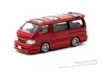 Tarmac 1:64 Toyota Hiace Wagon Custom RED Cheap