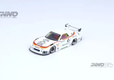 INNO64 1:64 MAZDA RX7 (FD3S) LB-SUPER SILHOUETTE WHITE Online now