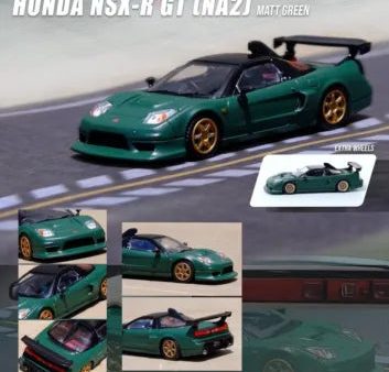 INNO64 1:64 Honda NSX-R GT NA2 Green with Extra Wheels Cheap