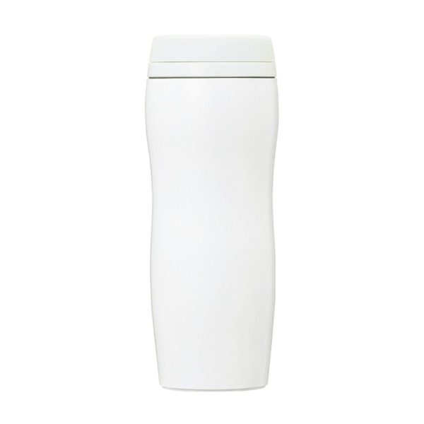 Starbucks Curved Matte White Stainless Steel Bottle Online