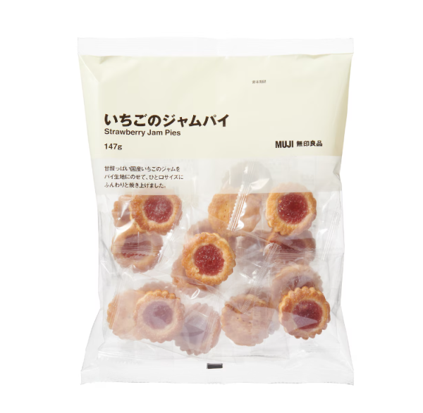 MUJI Strawberry Jam Pies Online