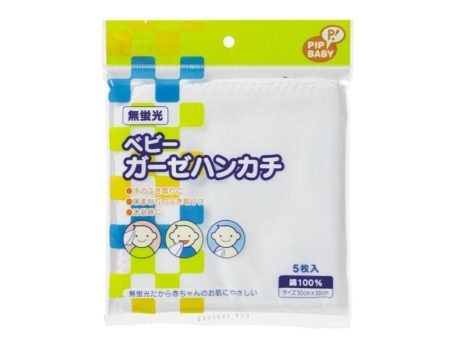 PIP BABY Baby Gauze Handkerchief (Set of 5) Hot on Sale