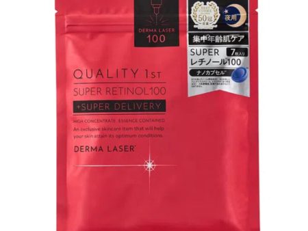 Derma Laser Super Retinol 100 Quality First Face Sheet Mask For Night Sale