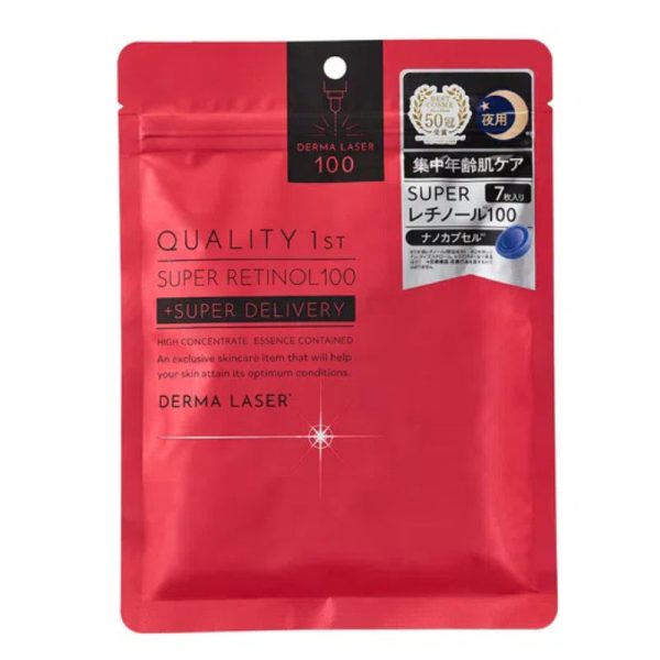 Derma Laser Super Retinol 100 Quality First Face Sheet Mask For Night Sale