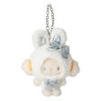 Sanrio Fuwafuwa Snow Rabbit Design Series Plush Keychain Hot on Sale