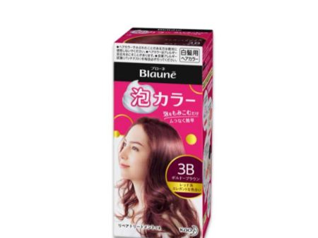 KAO Blauné Creamy Foam Color Hair Dye Cheap