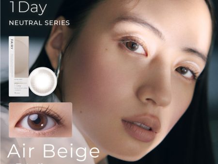 FAIRY Neutral Series Air Beige Daily Disposable Color Contact Lenses Online Sale