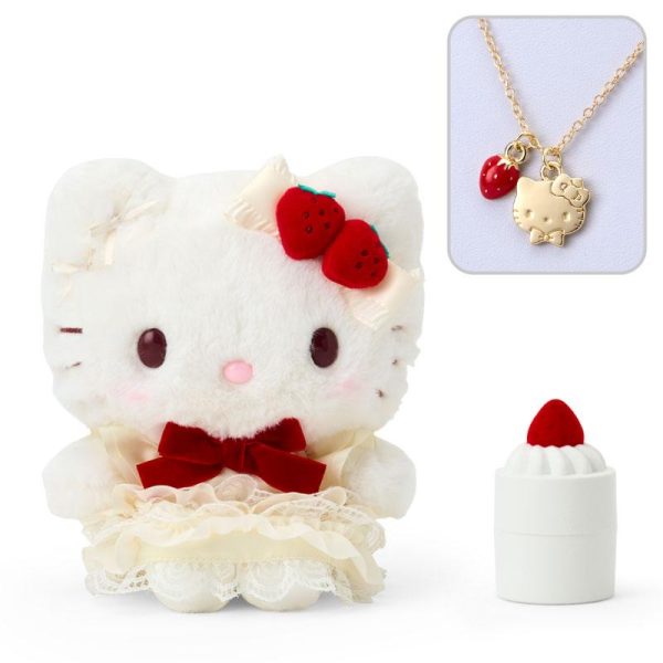 Sanrio Shortcake Design Series Plush Toy with Necklace For Discount