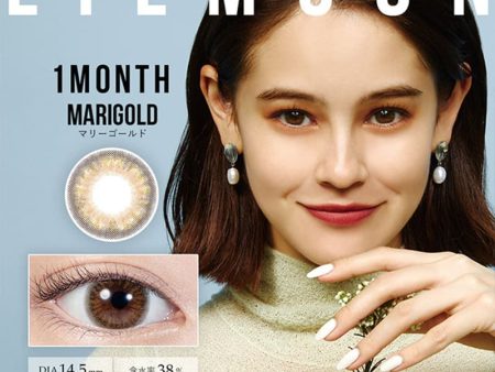 pia LILMOON 1month Marigold 14.5mm diameter 1 piece Supply