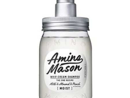 Amino Mason Whip Cream Shampoo (Moist Milk & Almond & Peach Scent) Online now