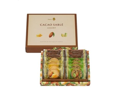 Mary Chocolate Co. Cacao Sablé Cookie Assortment For Cheap