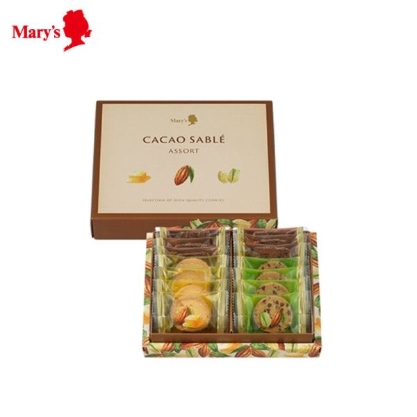 Mary Chocolate Co. Cacao Sablé Cookie Assortment For Cheap