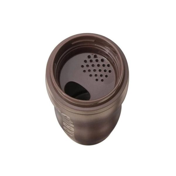 STARBUCKS Curved Brown Stainless Steel Bottle For Sale