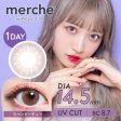 merche 1day Lavender Tea Daily Disposable Color Contact Lenses Supply