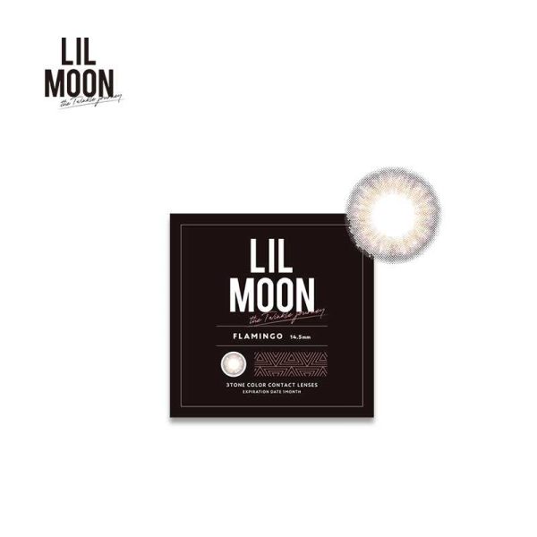 LILMOON Monthly Disposable 14.5 mm Diameter Flamingo Color Contact Lenses 1 set Online Hot Sale