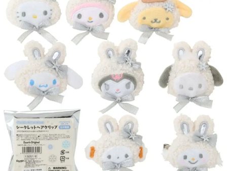 Sanrio FuwaFuwa Snow Rabbit Design Hair Clip Blind Box (Random 1 of 8) Online