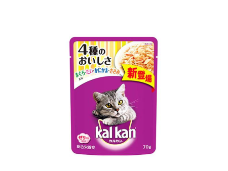 KAL KAN 4-Variety Cat Food (Tuna, Sea Bream, Imitation Crab, Chicken) Sale