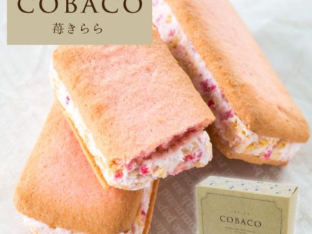 COBACO Ichigo Kirara Strawberry Cream Cookies Online now