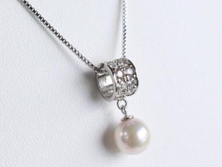 Doi Pearl 7 mm Circular Pendant Pearl Necklace Online