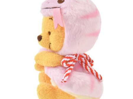 Disney ETO POOH Pink Winnie the Pooh Small Sized Year of the Snake Plush Online Sale