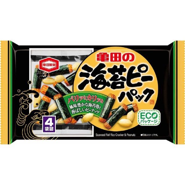 Kameda Seika Seaweed Rolled Peanut Crackers Sale