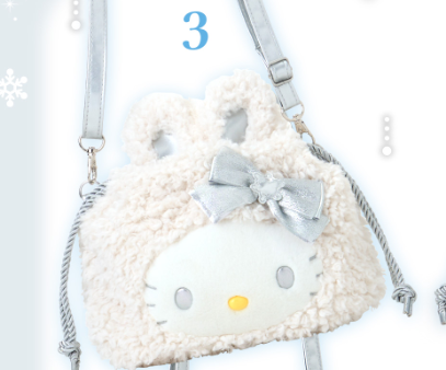 Sanrio Fluffy Snow Rabbit Design Series 2way Drawstring Mini Shoulder Bag Sale