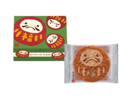 Keishindo Daruma Shrimp Crackers Fashion