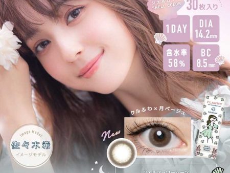 FLANMY Daily Disposable 14.2 mm Diameter Color Contact Lenses 30 pcs Cheap