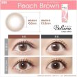 SEED Belleme Peach Brown Daily Disposable Color Contact Lenses Supply