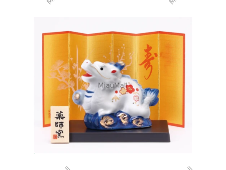 Yakushigama Blue Dragon Figurine For Discount