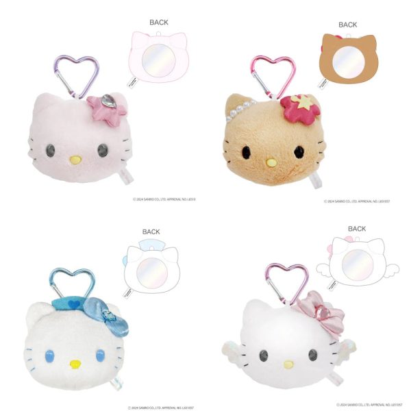 Sanrio MofuMofu Mirror Keychain Online now