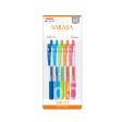 Zebra Push Color Gel Pen 0.5 5 Color Set Hot on Sale