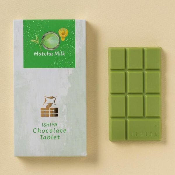 ISHIYA Matcha Milk Chocolate Tablet Online