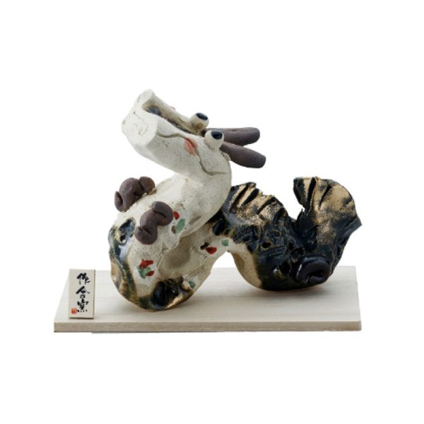 Sakuzan Zodiac Dragon Ceramic Ornament For Discount