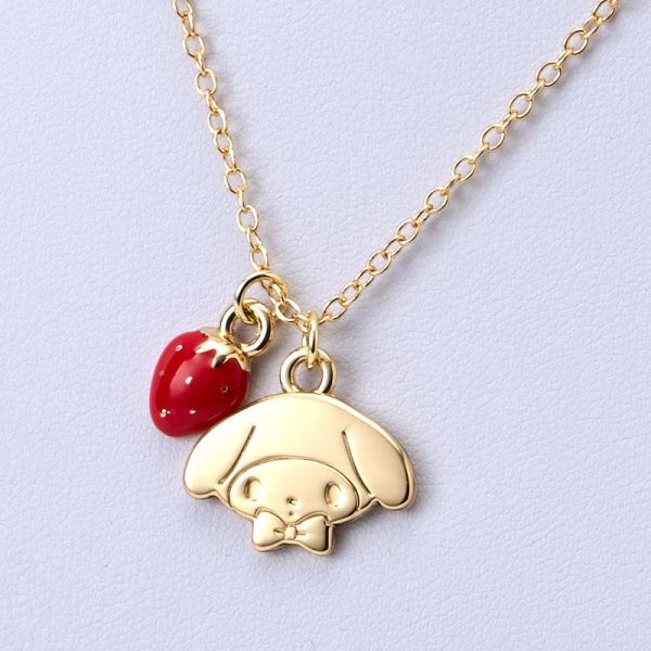 Sanrio Shortcake Design Series Plush Toy with Necklace For Discount