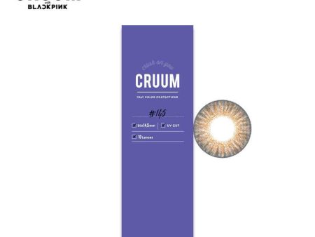 CRUUM Daily Disposable 14.5 mm Diameter Color Contact Lenses 10 sets Discount