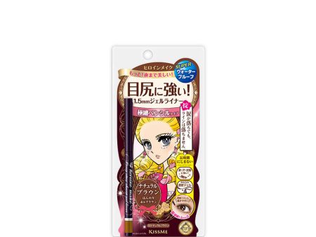 KISS ME Heroine Make SP Long Stay Sharp Gel Liner 03 Natural Brown Online