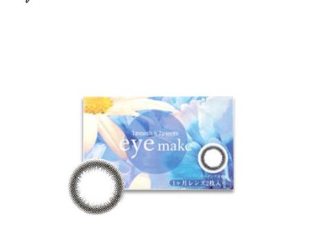 eyemake 1month 14.0mm diameter 2pcs Online now