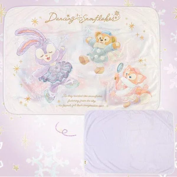 Disney Duffy & Friends Dancing Snowflakes Blanket on Sale