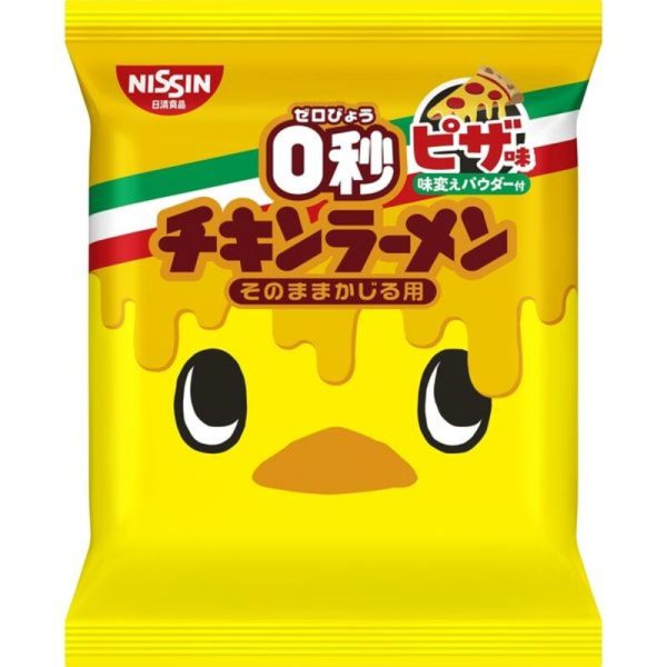 Nissin 0-Second Chicken Ramen Snack with Pizza Powder For Discount