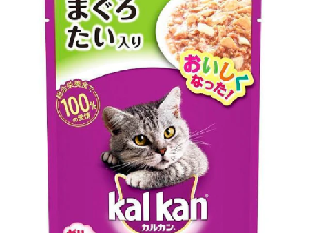 Kal Kan Maguro Tuna and Sea Bream Cat Food on Sale