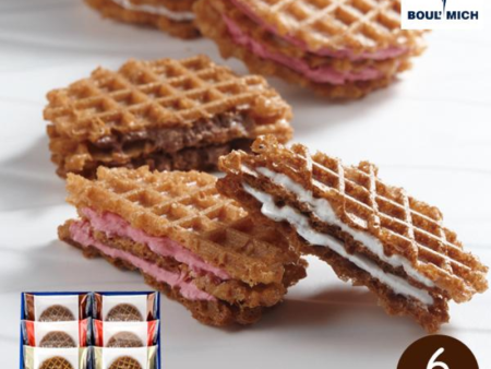 BOUL MICH Tokyo Ginza Milfret Waffle Cream Cookies Online Sale