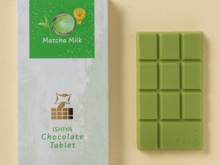 ISHIYA Matcha Milk Chocolate Tablet Online