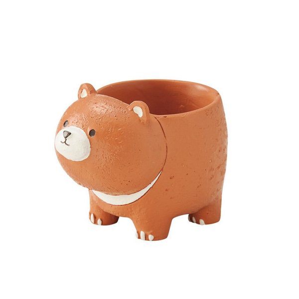 KEI Little Resin Pot (Bear) Online